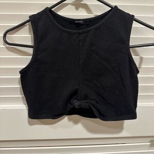 Forever 21 Black Crop Top